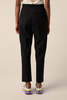 MM6 Maison Margiela Straight-leg Cropped Trousers - Black - Thumbnail 4