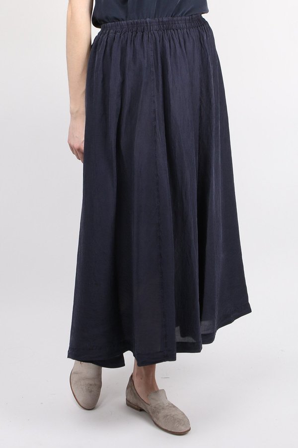 Forte Forte Habotai Silk Long Skirt - Blue Forte Forte Habotai Silk Long Skirt - Blue