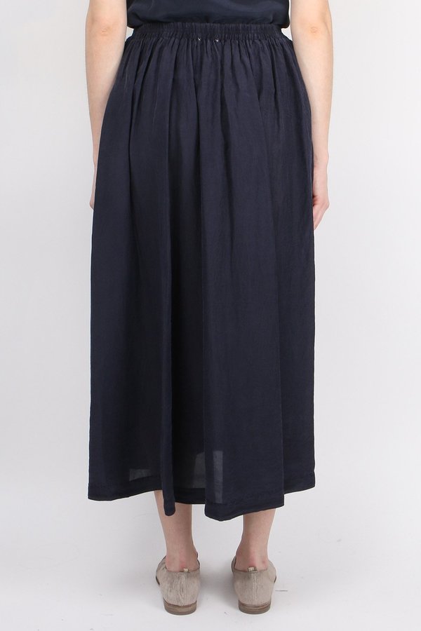 Forte Forte Habotai Silk Long Skirt - Blue Forte Forte Habotai Silk Long Skirt - Blue