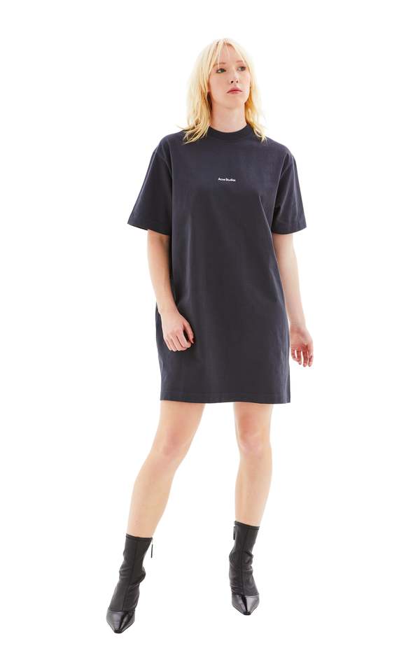acne t shirt dress Acne Studios Black T-shirt Dress Size S