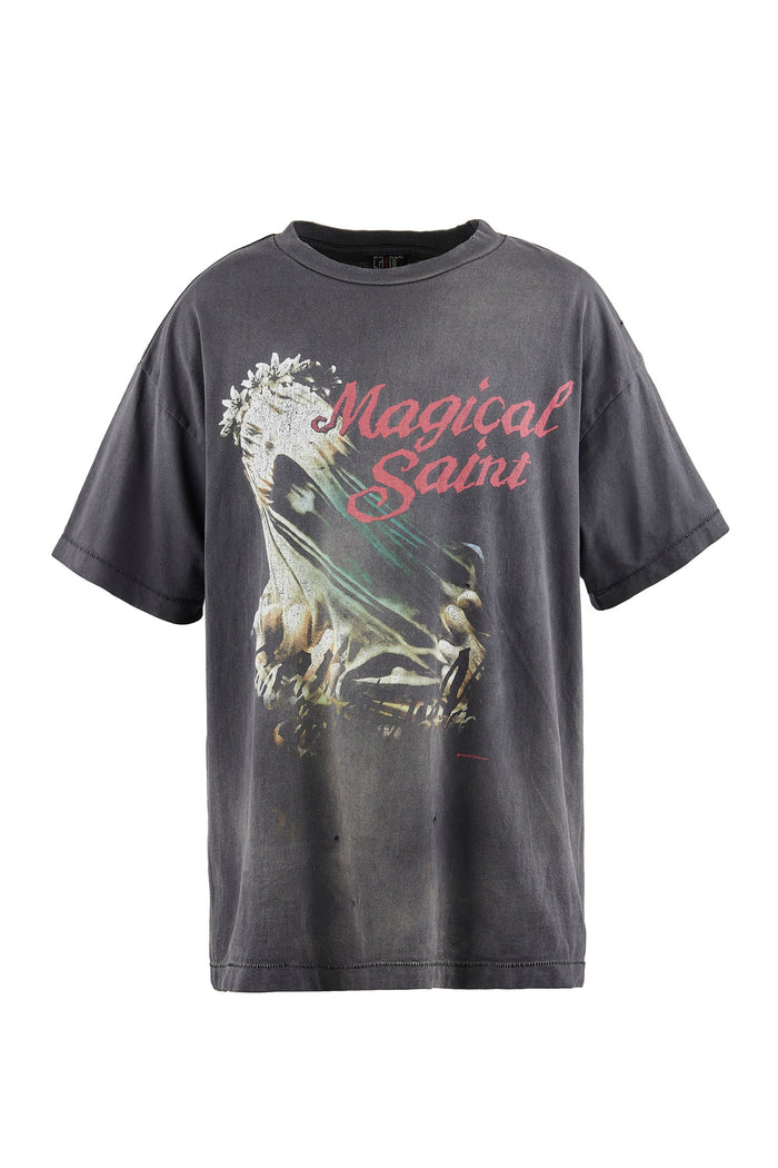 Saint Mxxxxxx Magical Saint Short Sleeve T-shirt - Black