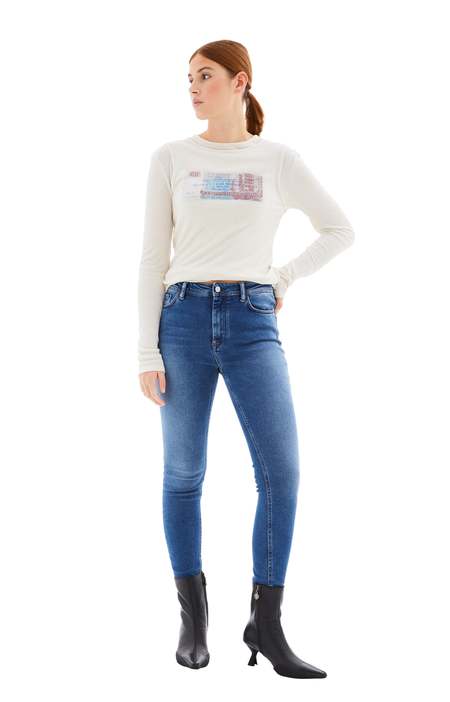 【送料&関税込】Acne Studios Fade Effect Mid-rise Skinny Jea Acne Studios Fade Effect Mid-rise Skinny Jeans - Used Black