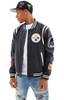 Jeff Hamilton Steelers Bomber Jacket - Black/White - Thumbnail 1