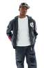 Jeff Hamilton Steelers Hooded Jacket - Black - Thumbnail 1