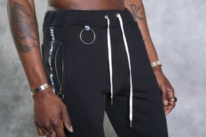 Mr. Completely Logo Sweatpant - Black Mr. Completely Logo Sweatpant - Black