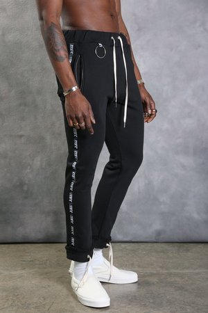Mr. Completely Logo Sweatpant - Black Mr. Completely Logo Sweatpant - Black