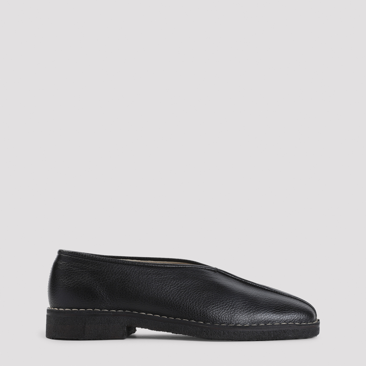 Lemaire Piped Crepe Slippers | Garmentory