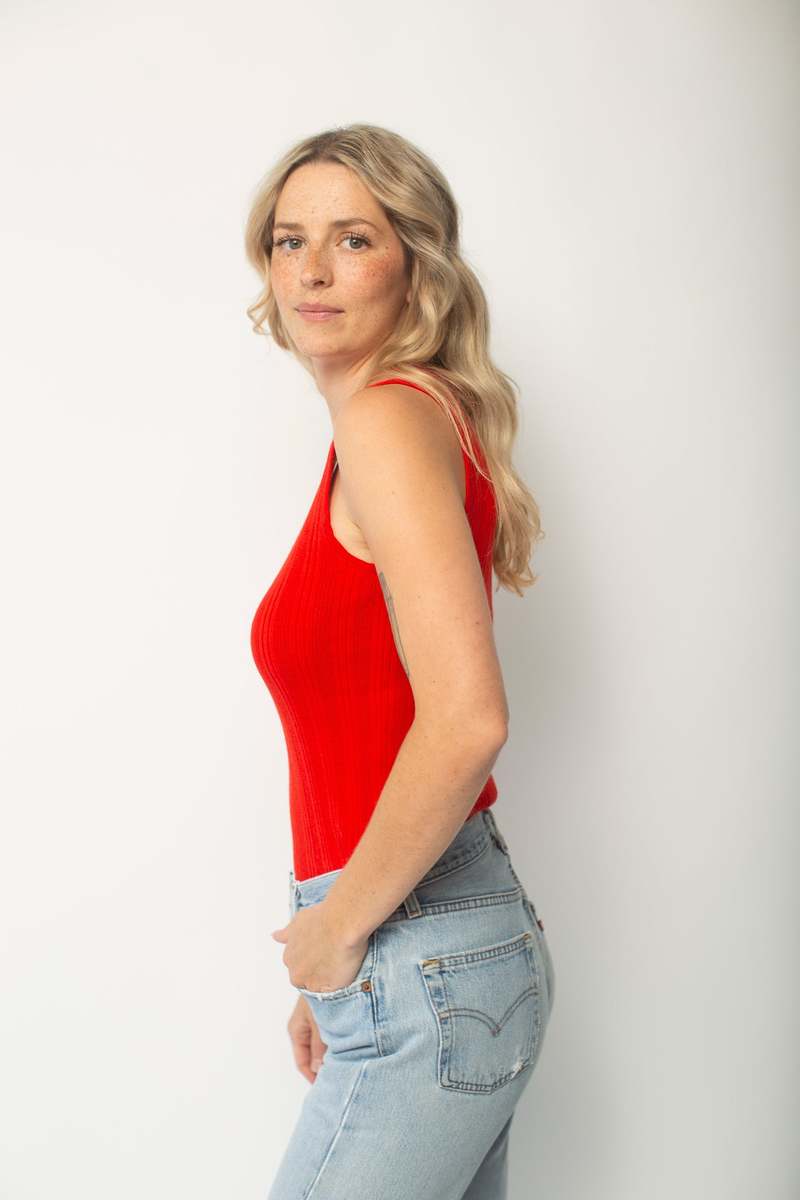Atelier Delphine Pointelle Relaxed Tank