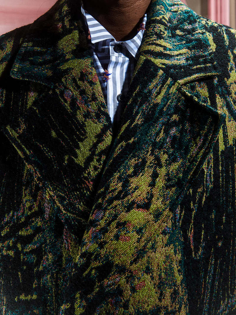 Henrik Vibskov Dimout Coat - Shadow Bouquet | Garmentory