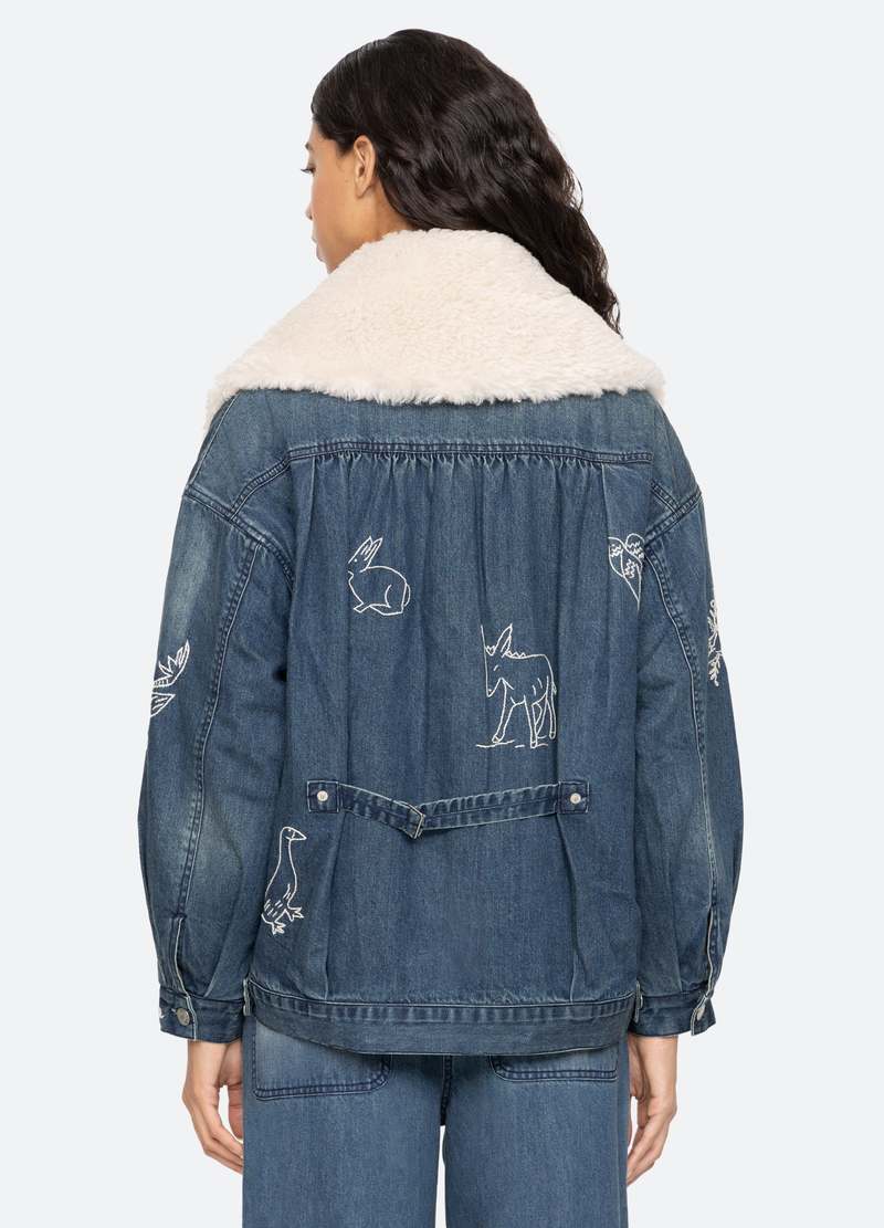 【SEA NEW YORK】Amari デニム シャツジャケット U by SPICK&SPAN ジャケット Gジャン 「Sea New York/シー