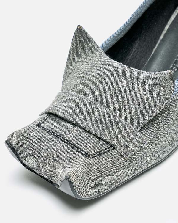 Paula Canovas Del Vas Toro Mocassin - Grey | Garmentory