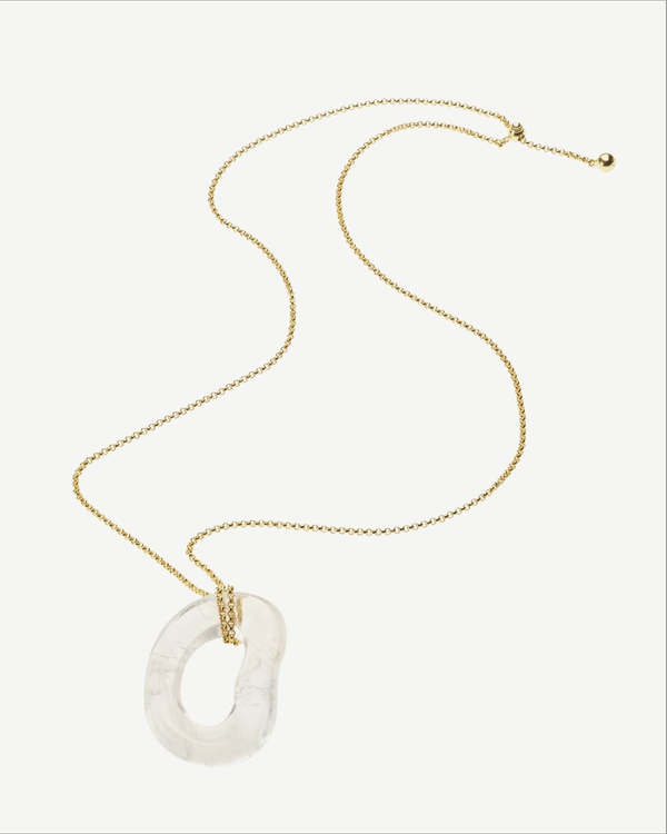 【charlotte CHESNAIS】Shima Crystal Pendant shima-onyx-no-back.png