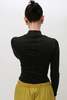 ECKHAUS LATTA Lapped Baby Turtleneck - Black - Thumbnail 7