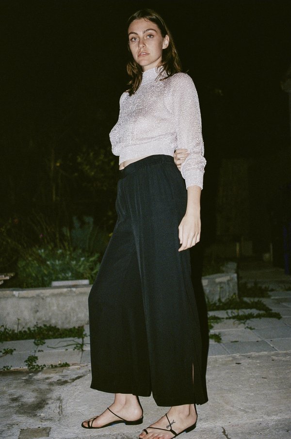 Rodebjer Sigrid Twill Pant - Black Rodebjer Sigrid Twill Pant - Black