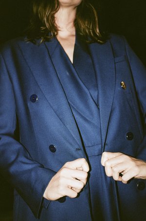 Rodebjer Zoe Spring Blazer - Navy Rodebjer Zoe Spring Blazer - Navy