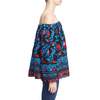 Tanya Taylor Nessa Embroidered Off the Shoulder Top - Thumbnail 3