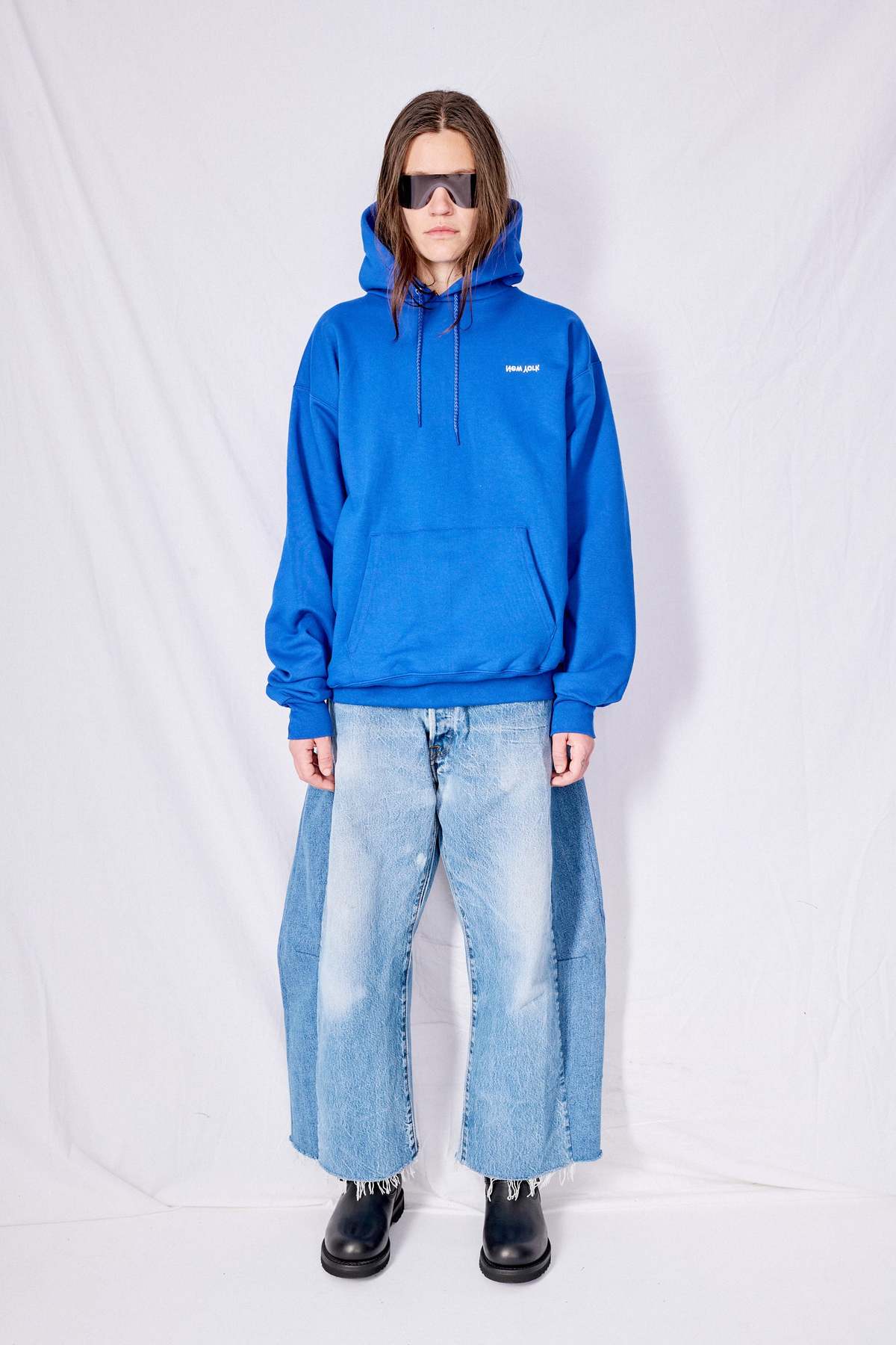 Tシャツ・カットソー Opening Project District Hoodie Cobalt Blue FWQFCTH312M Opening Project District Hoodie - Cobalt Blue | 하이츠스토어