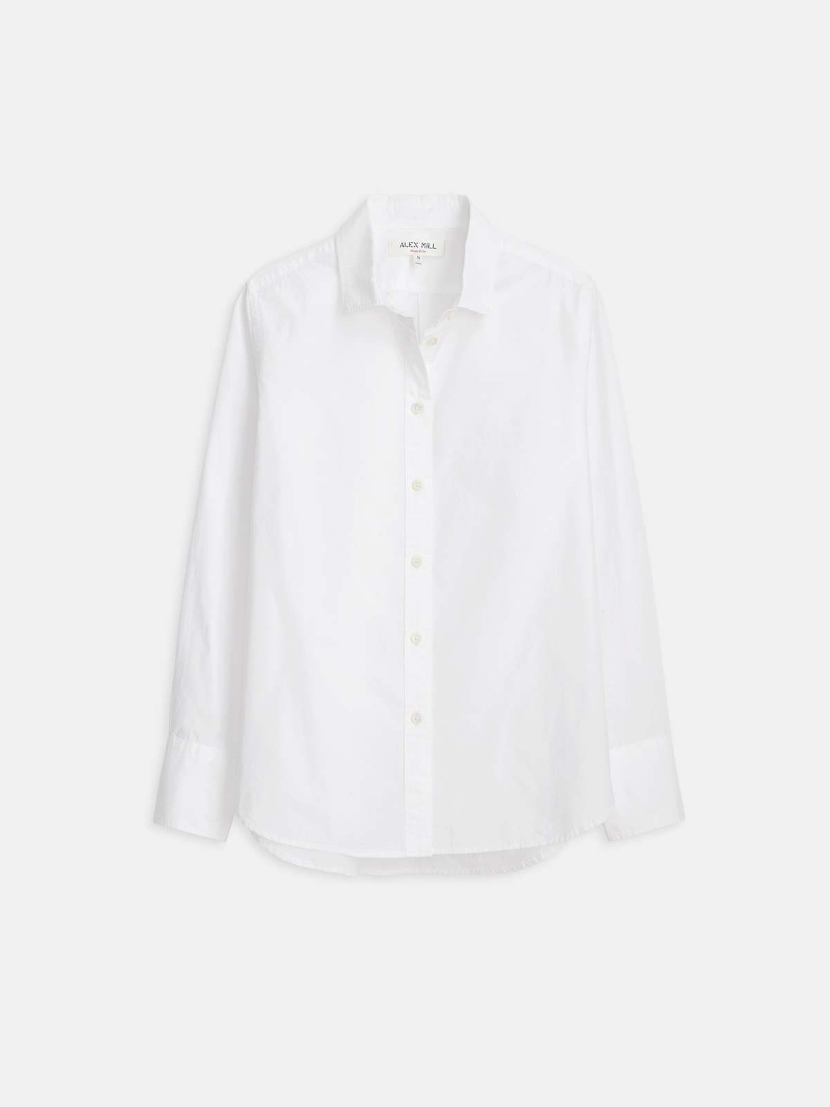 Alex Mill Jo Paper Poplin Shirt - White | Garmentory