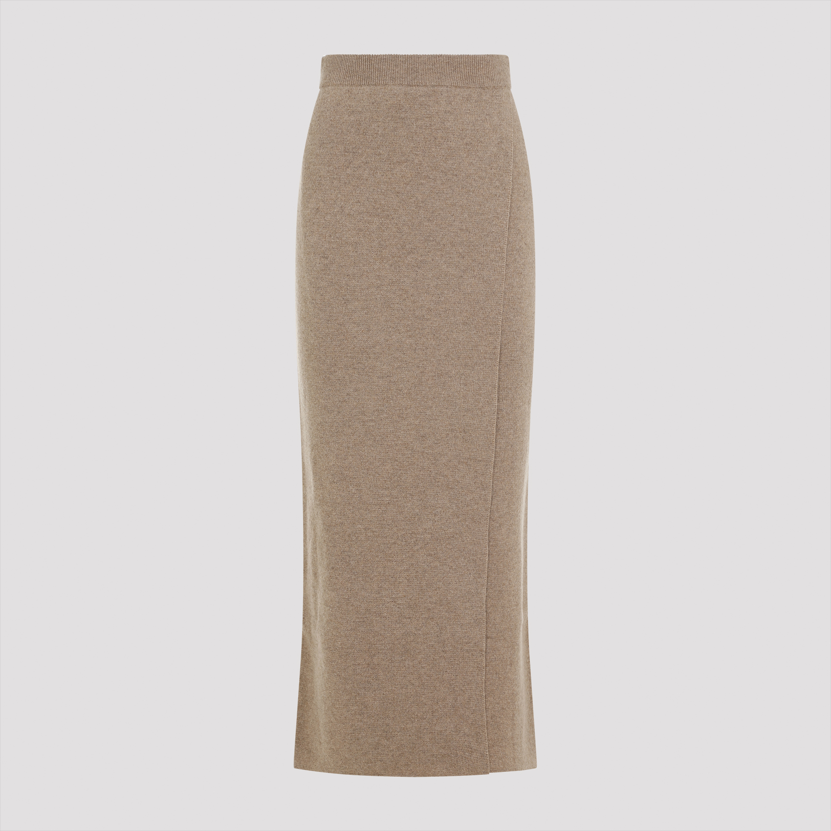 スカート MAX MARA WOMEN Umbria Knitted Skirt Brown Max Mara Umbria Knit Midi Skirt - Nude & Neutrals | Garmentory