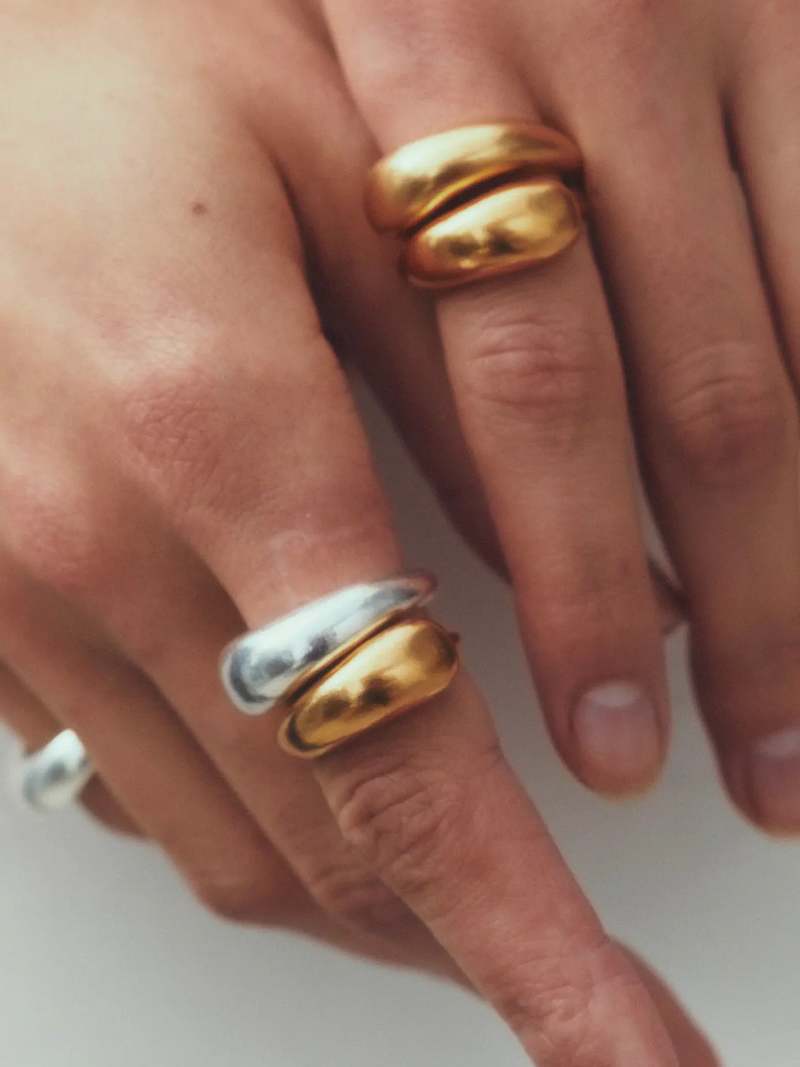 Simuero Silver Gota Ring | Garmentory