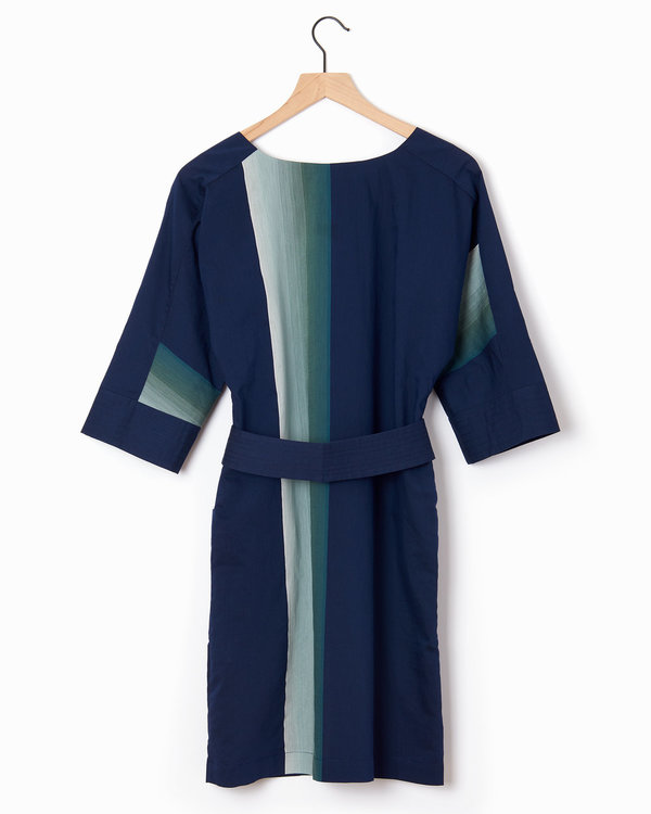 Anne Willi Charar Dress - Navy/Green/Grey Anne Willi Charar Dress - Navy/Green/Grey