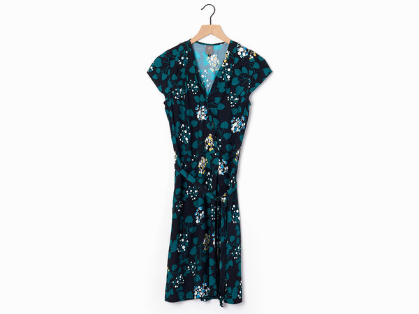 Anne Willi Aiko Dress - Black/Green Anne Willi Aiko Dress - Black/Green