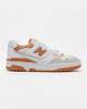 New Balance 550 Sneakers - White/Brown - Thumbnail 1