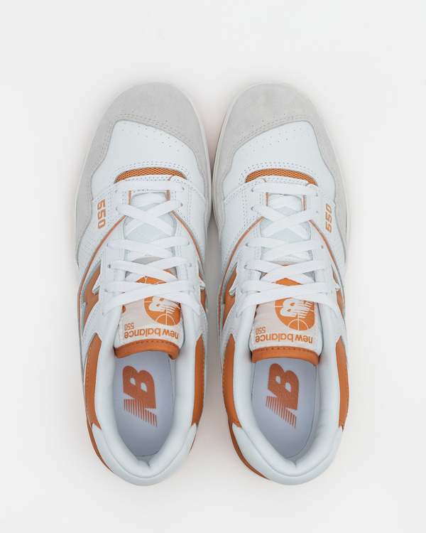 New Balance 550 Sneakers - White/Brown | Garmentory display picture 3