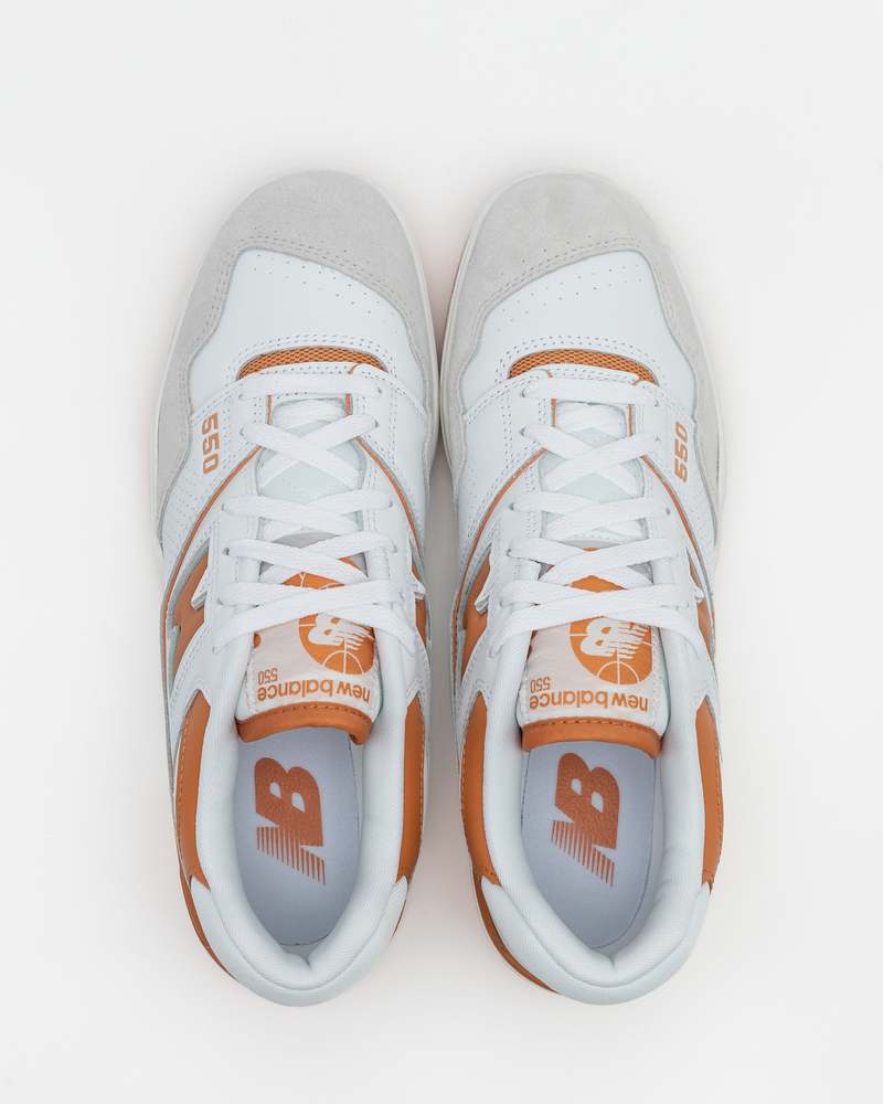 New Balance 550 Sneakers - White/Brown New Balance 550 Sneakers - White/Brown