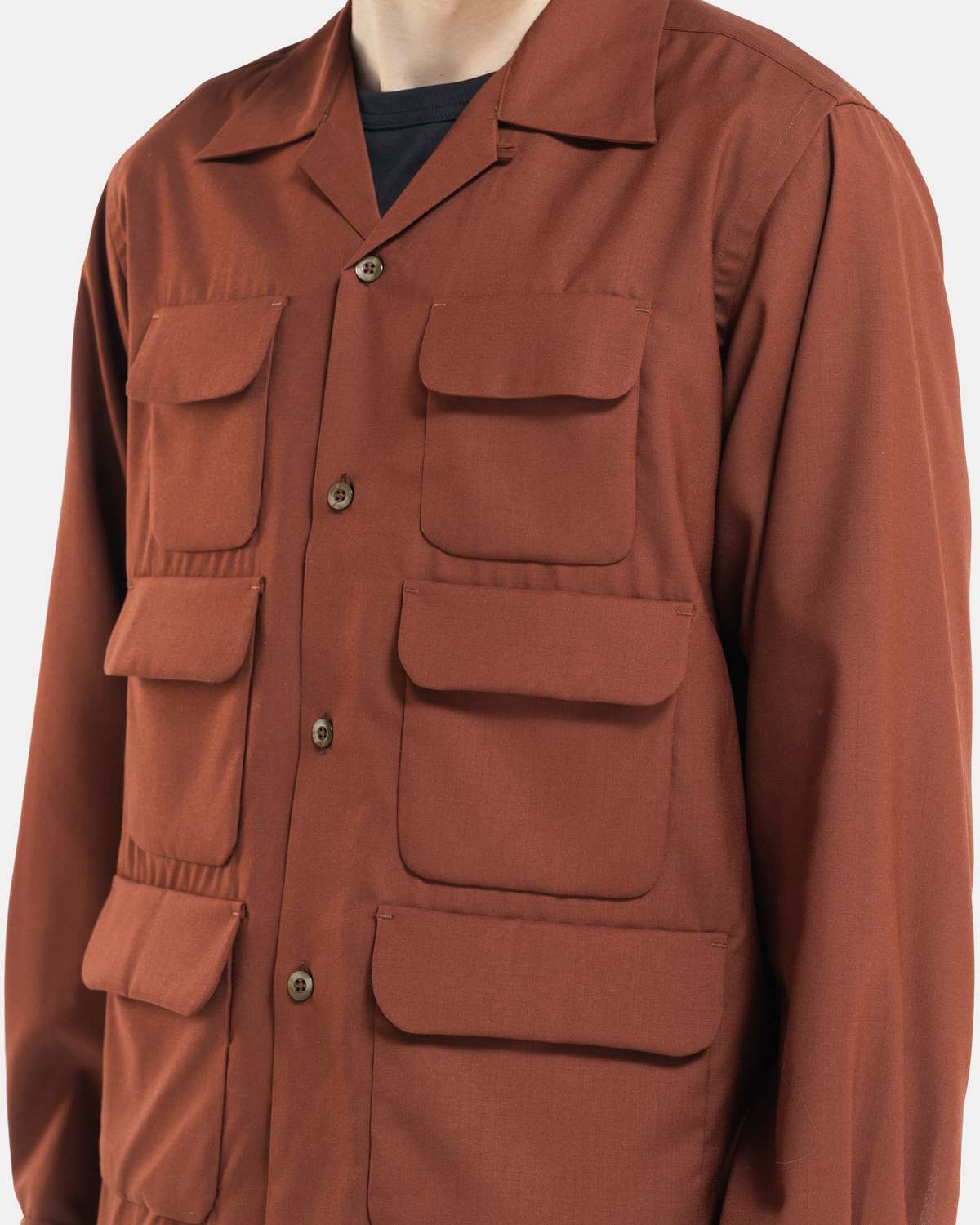 トップス south2 west8 6 pocket shirt South2 West8 6 Pocket Classic Shirt - Brown | Garmentory
