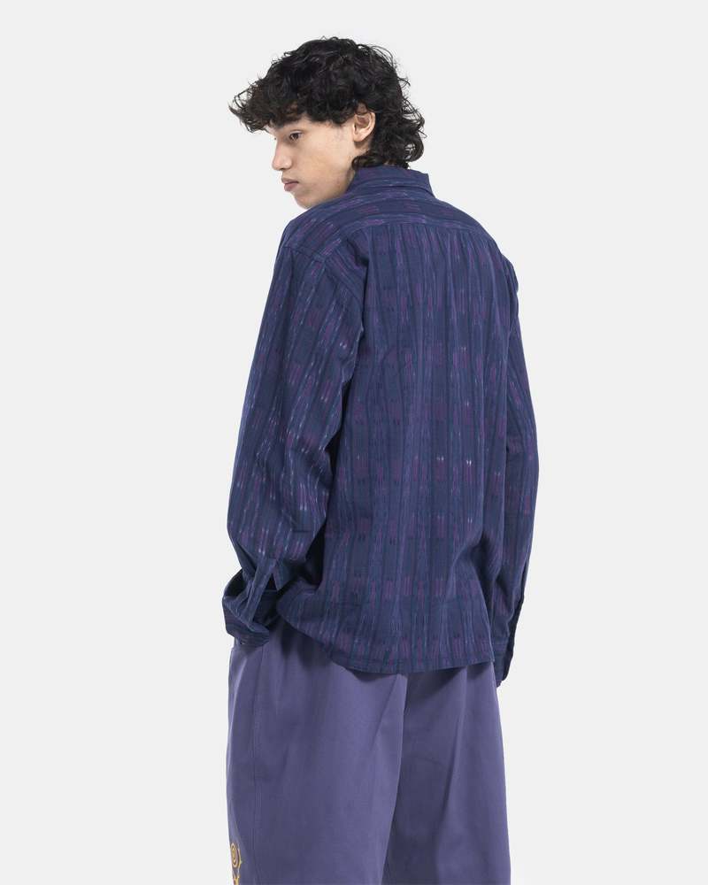 South2 West8 6 Pocket Shirt - Navy/Purple | Garmentory
