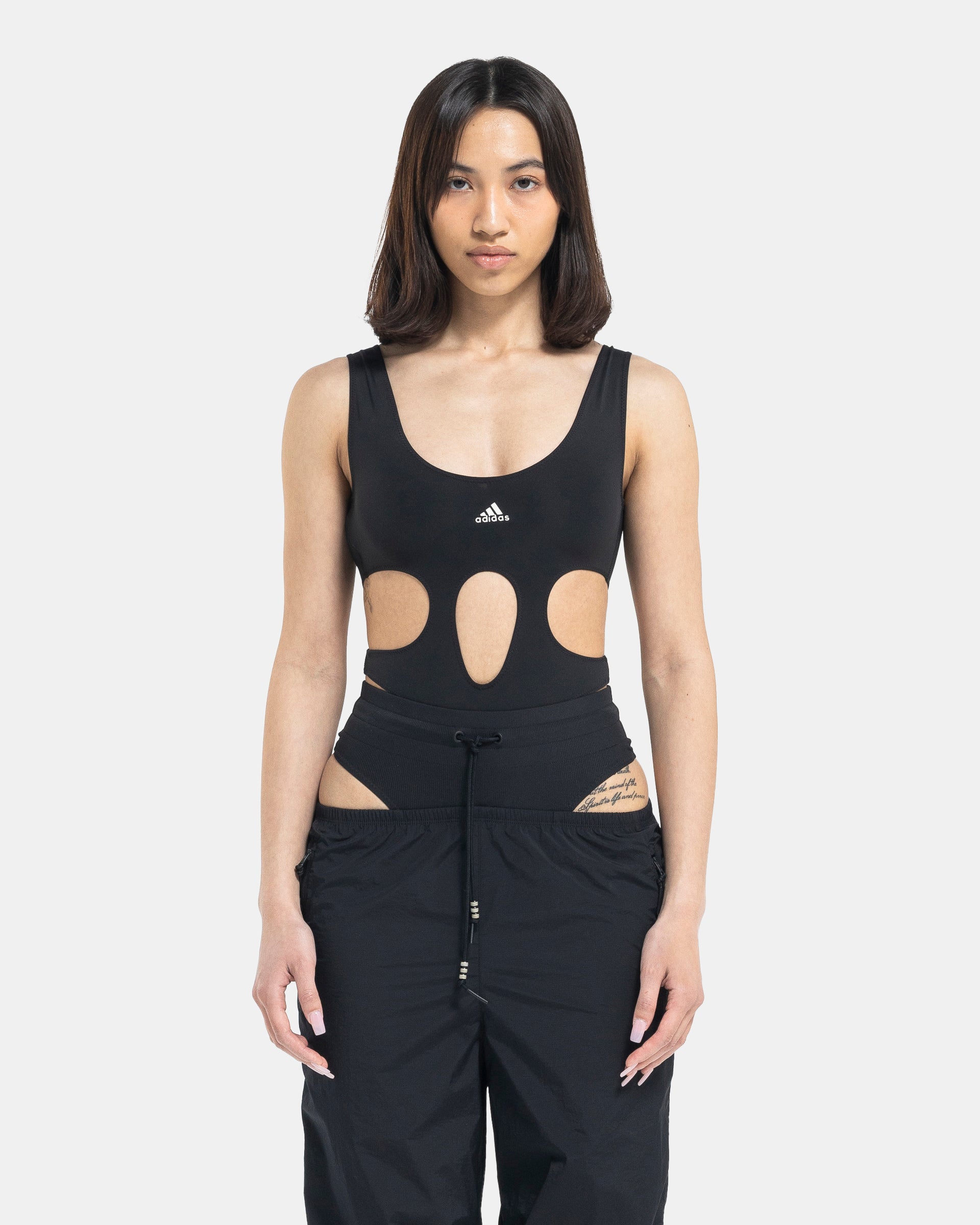 SOUSOU 唐胴衣 Adidas Designed by Rui Zhou Bodysuit - Black | Garmentory