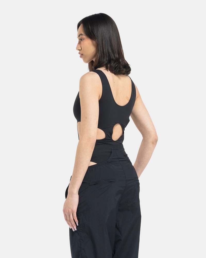 SOUSOU 唐胴衣 Zara Women's Bodysuit Sleeveless w/ Metal Detail Size S