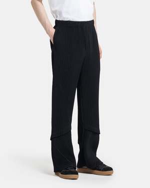 HOMME PLISSÉ ISSEY MIYAKE AERIAL Homme Plissé Issey Miyake Aerial Trousers Black | UJNG
