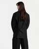 LUKEWARMPEOPLE Asymmetric Blazer - Black - Thumbnail 3