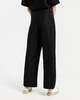 LUKEWARMPEOPLE Asymmetric Pants - Black - Thumbnail 4