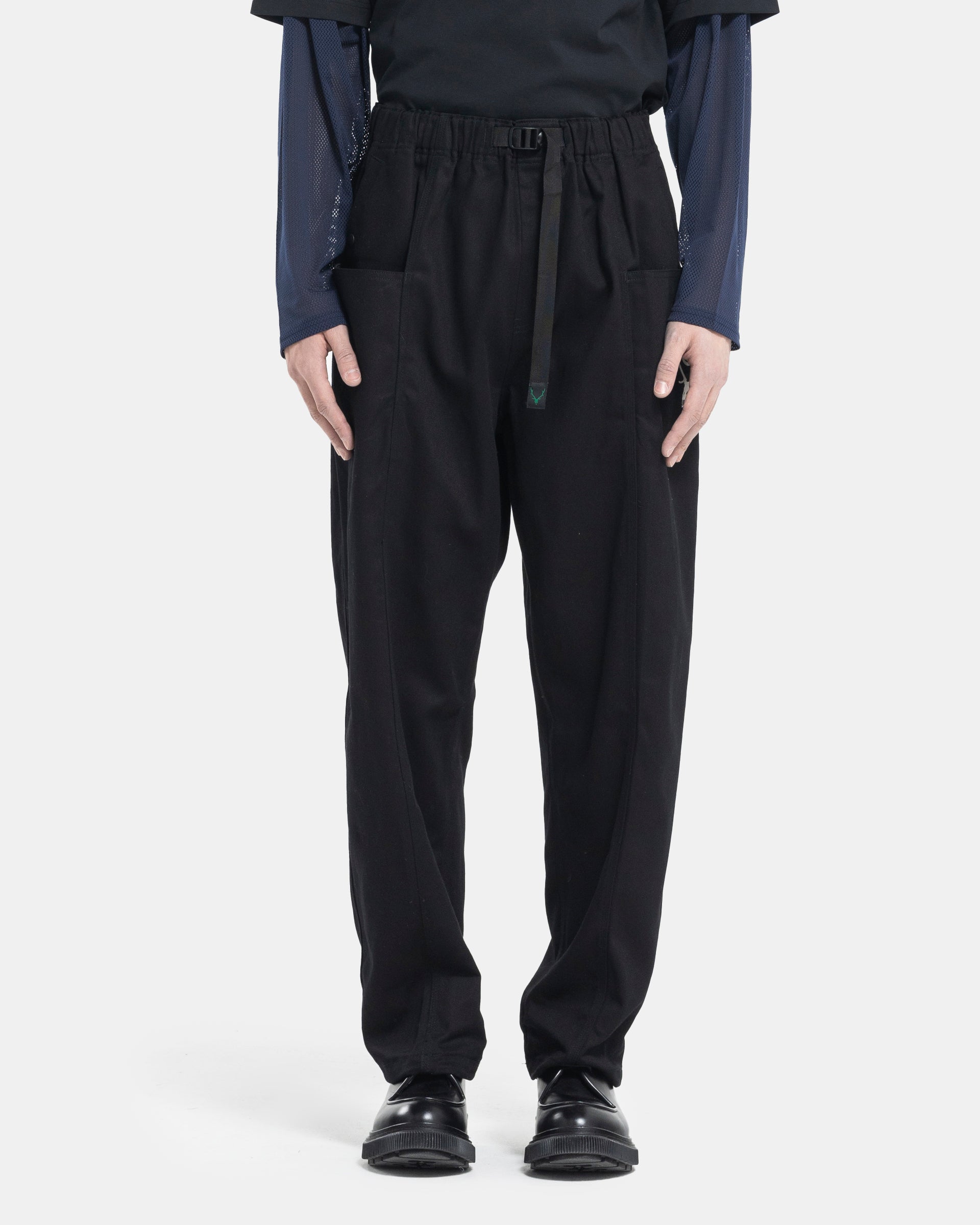 South2 West8 Belted CS Pant - Black | Garmentory