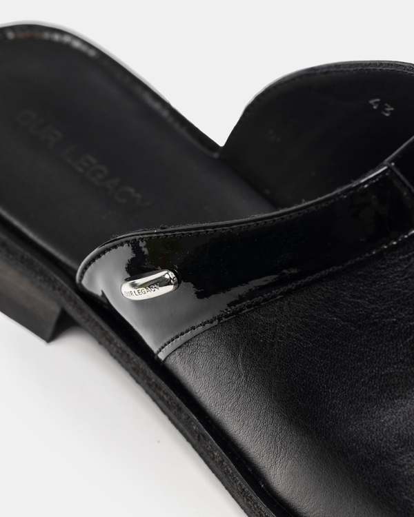 Our Legacy Blunt Mule - Top Dyed Black | Garmentory