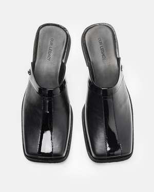 Our Legacy Blunt Mule - Top Dyed Black | Garmentory