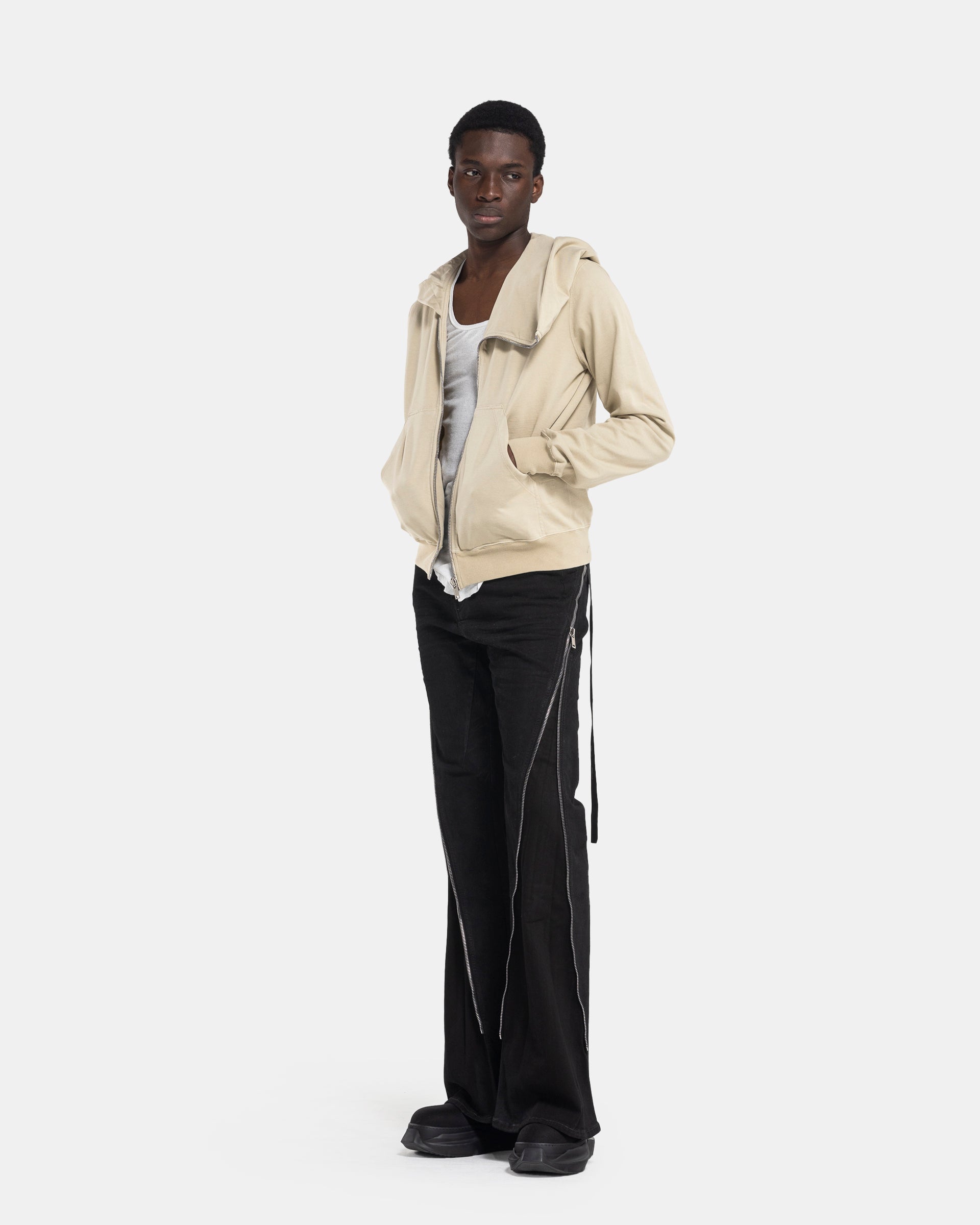 Rick Owens Bolan Banana Cut Pants - Black | Garmentory