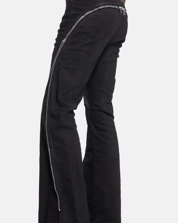 Rick Owens Bolan Banana Cut Pants - Black | Garmentory