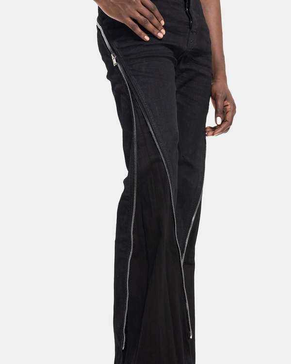 Rick Owens Bolan Banana Cut Pants - Black | Garmentory