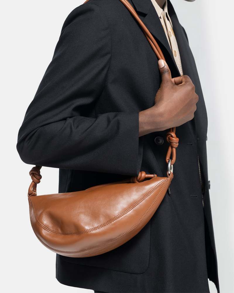 Dries Van Noten Bombe 324 Bag - Tan | Garmentory