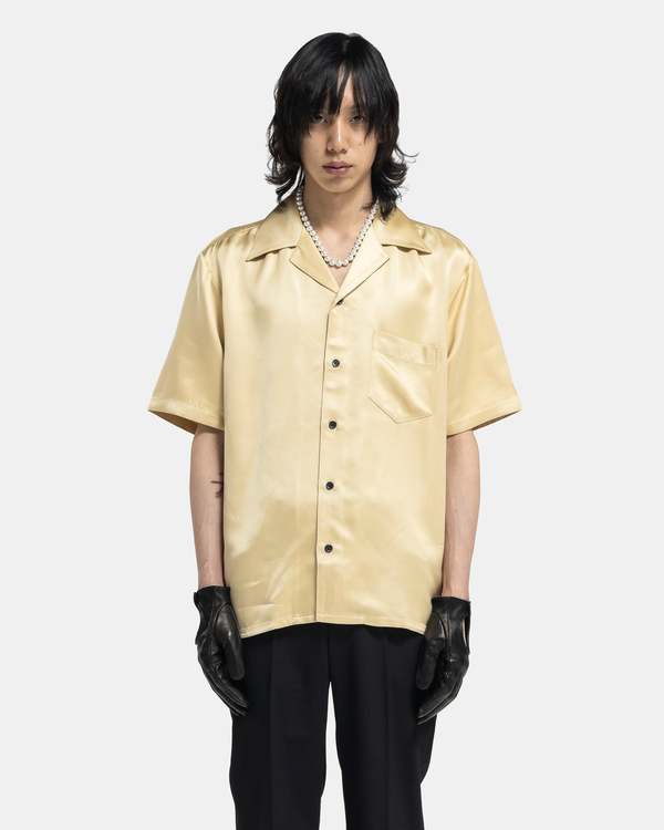 Ernest W. Baker Bowling Shirt - Gold
