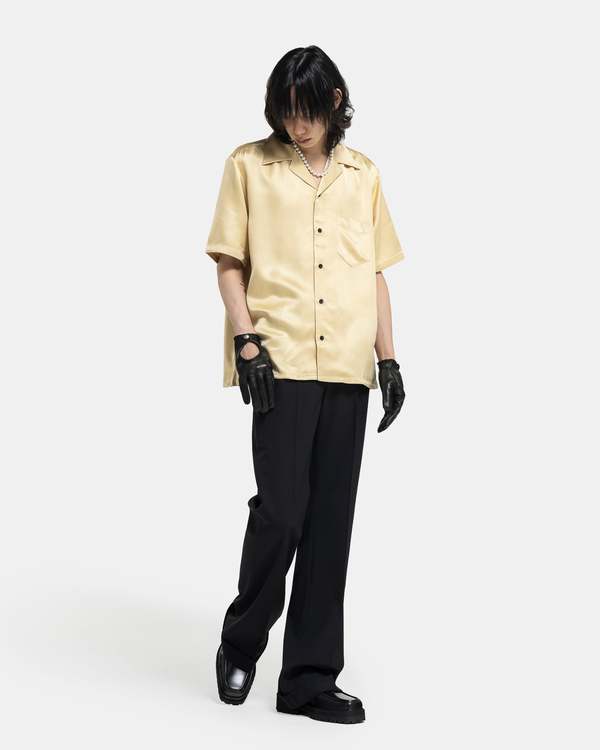 シャツ ERNEST W BAKER BOWLING SHIRT PRINT Ernest W. Baker Bowling Shirt - Gold | Garmentory