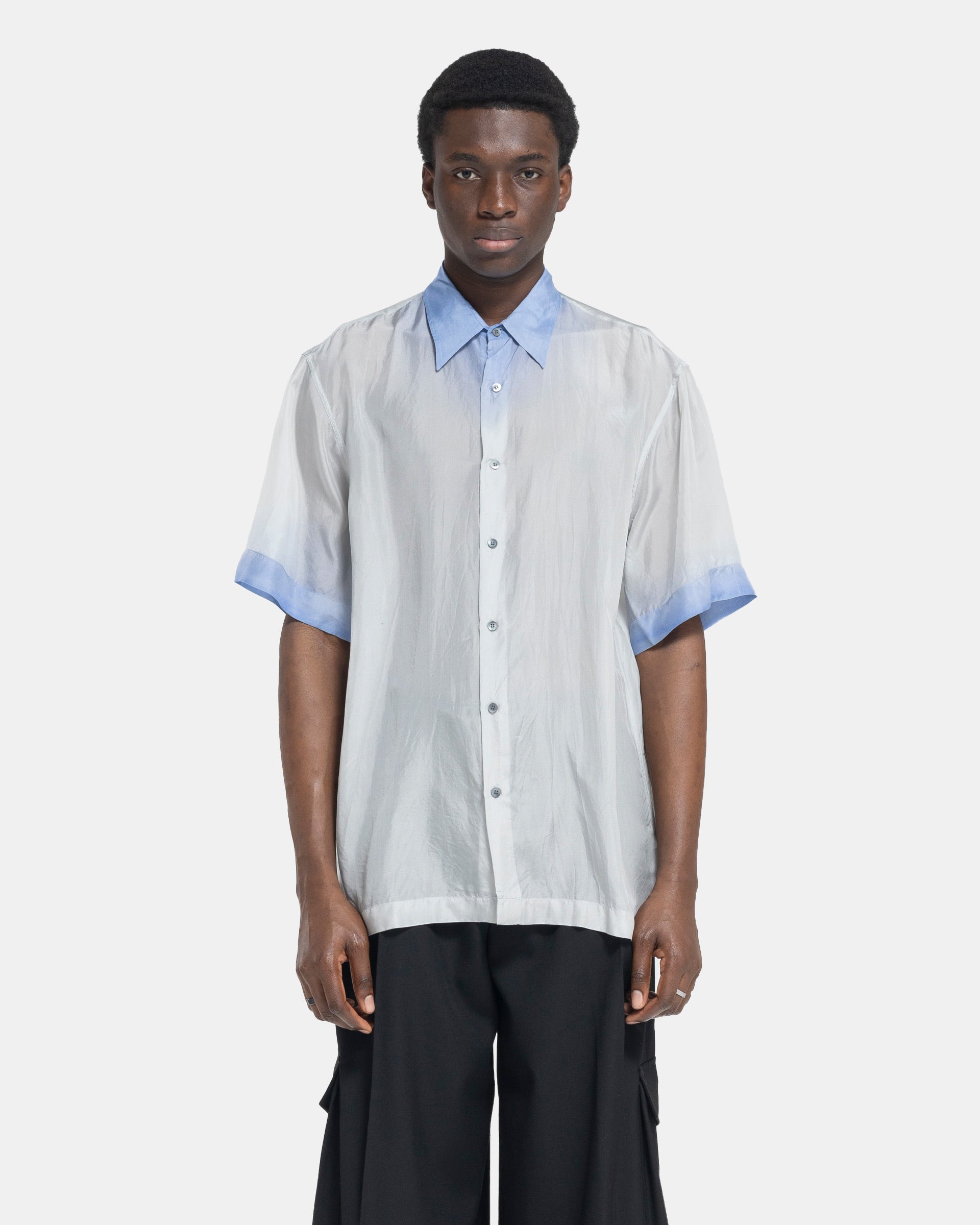 Dries Van Noten Cassidye Shirt - Blue | Garmentory