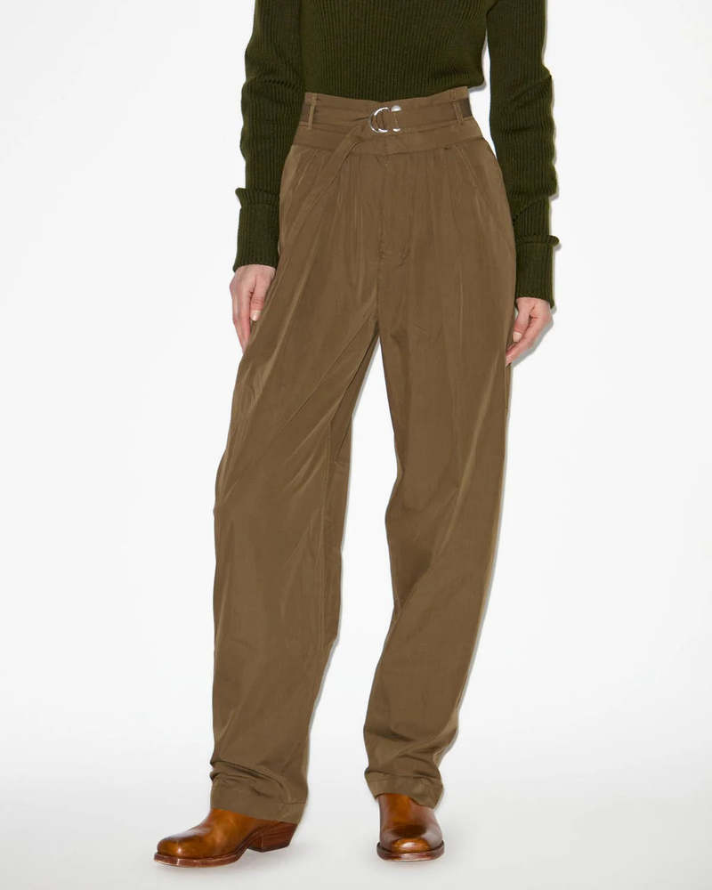 パンツ Isabel Marant Trousers Brown VANEL PANTS Woman brown | ISABEL MARANT Official online store