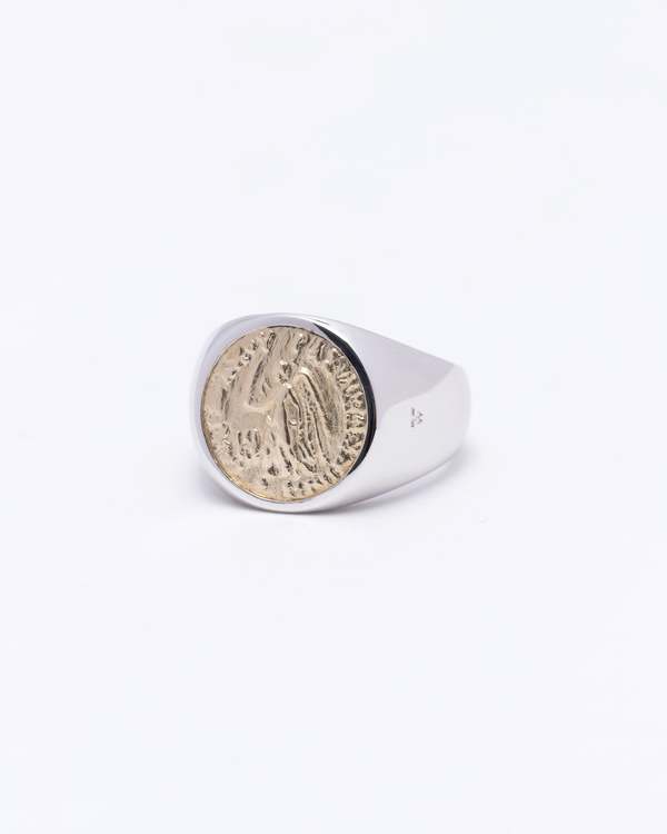 Tom Wood Coin Angel Ring - Gold | Garmentory