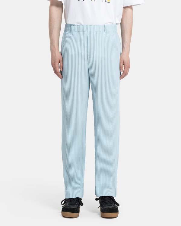HOMME PLISSE ISSEY MIYAKE Colour Pleats Pants - Light Blue