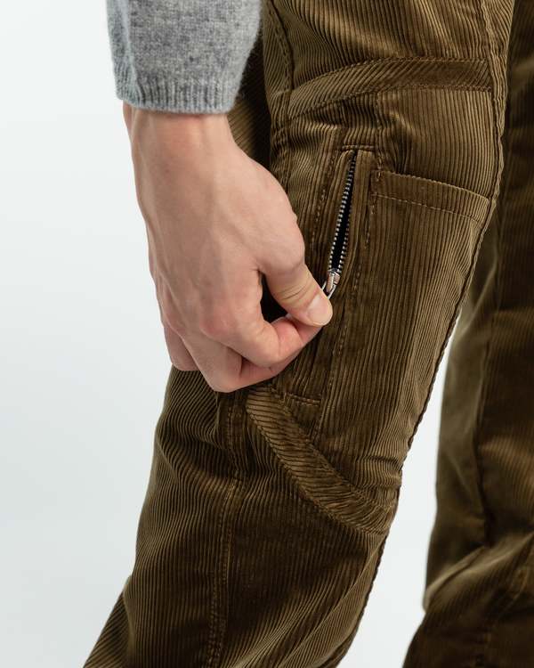 Comme des Garçons Corduroy Paneled Cargo Pant - Brown | Garmentory